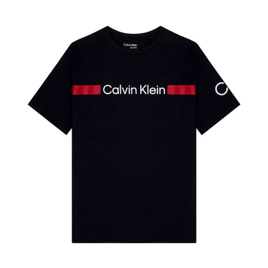 Calvin Klein Chest Stripe Graphic Tee