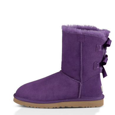 UGG MID DOUBLE BOW SNOW BOOTS FEMALE