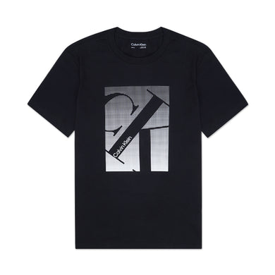Calvin Klein Short Sleeve Pixel Ombre Monogram T-Shirt